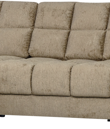 Chaiselong Sofa Woood Second Date Venstrevendt Velour Lysegrå 316x162