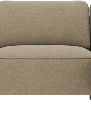 Chaiselongsofa Højrevendt Rowico Norris Hjørnesofa Rita 109 Mørk Beige Stof Med Fsc Mix Ramme