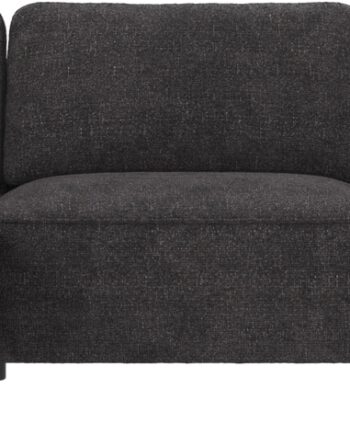 Chaiselongsofa Venstrevendt Hjørnesofa Rowico Norris Mørkegråt Robin Stof 319162
