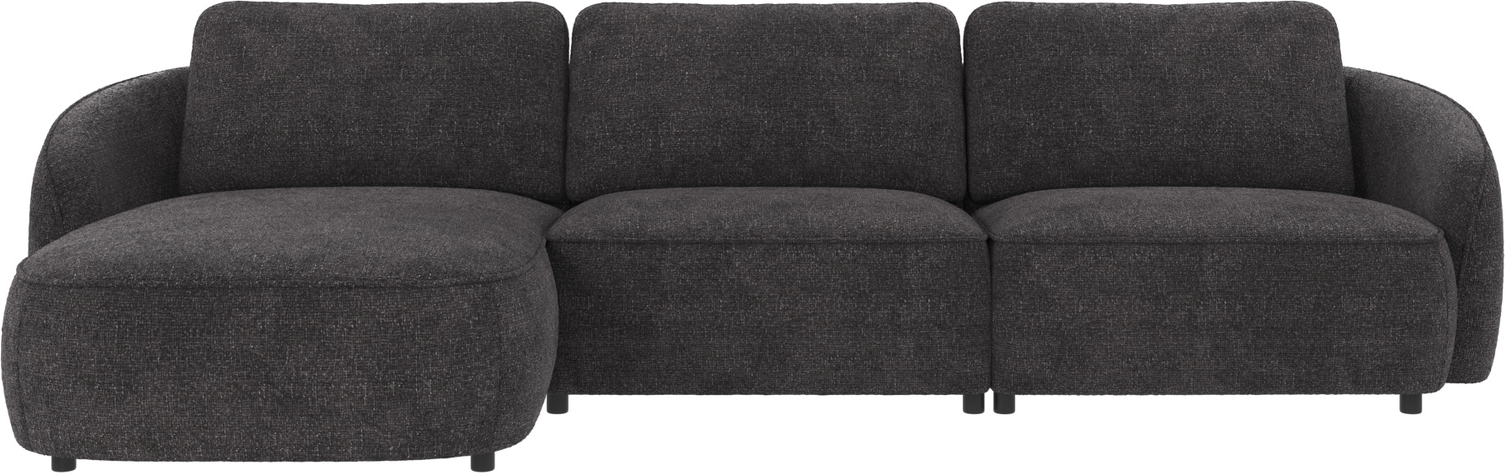 Chaiselongsofa Venstrevendt Hjørnesofa Rowico Norris Mørkegråt Robin Stof 319162