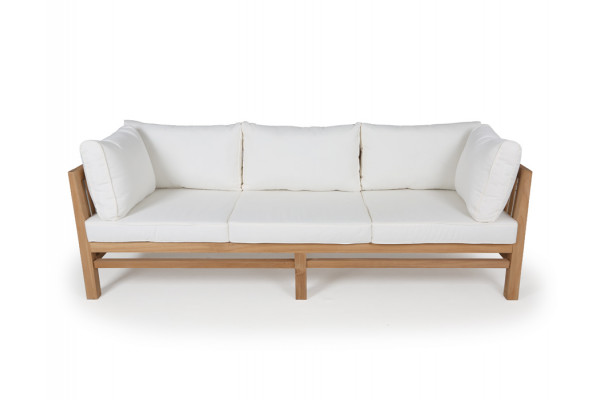 Colorado Teak Sofa Pers Natur Vandafvisende