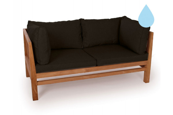 Colorado Teak Sofa Pers Sort Vandafvisende
