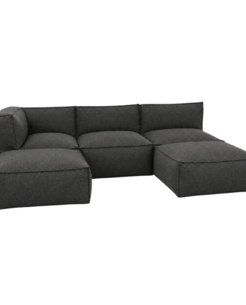 Cozy Lounge Family  Mørk Grå