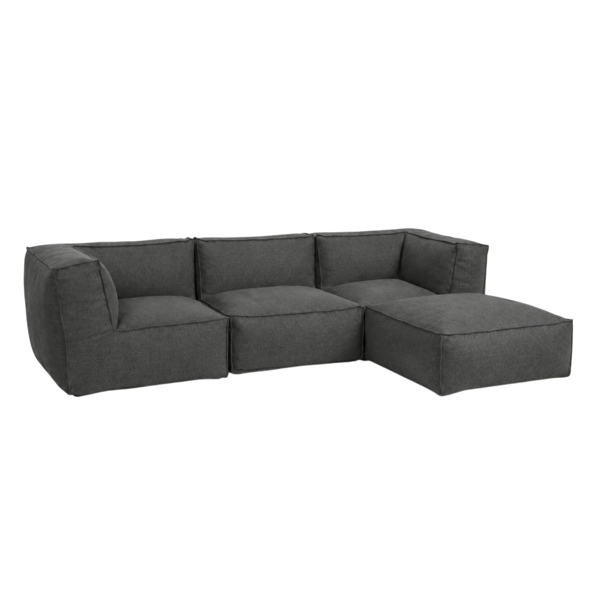 Cozy Lounge Haven  Mørk Grå