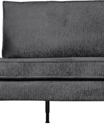 Daybed Woood Rodeo Højrevendt 203 Velour Mountain Grå Lounge Chaiselong