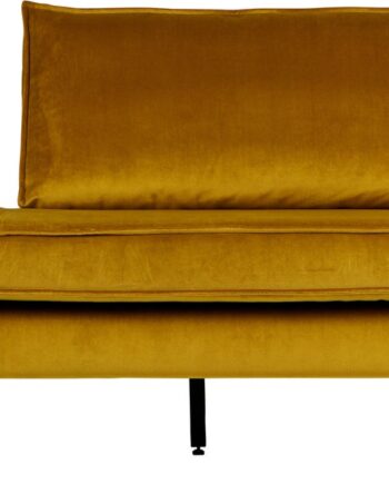 Daybed Woood Rodeo Højrevendt Oker Velour Chaiselong 203