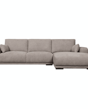 Erling Christensen Møbler California Sofa Med Chaiselong Højrevendt Brun : Erling Christensen Møbler : Erling Christensen Møbler