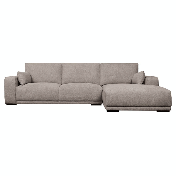 Erling Christensen Møbler California Sofa Med Chaiselong Højrevendt Brun : Erling Christensen Møbler : Erling Christensen Møbler