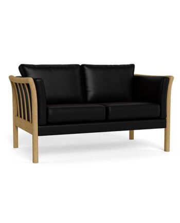 Erling Christensen Møbler Dorte Personers Lædersofa : Erling Christensen Møbler : Erling Christensen Møbler