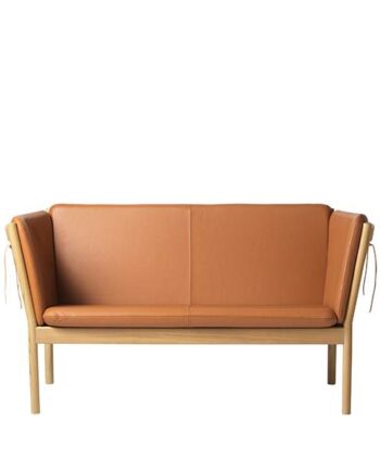 Fdb Møbler J148 Pers Sofa Cognac Læder : Erling Christensen Møbler
