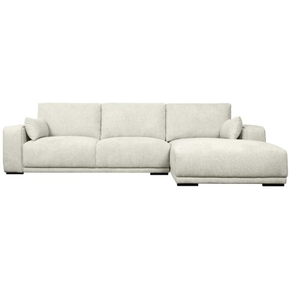 Furnhouse California Højrevendt Stof Creme 305x173x85cm