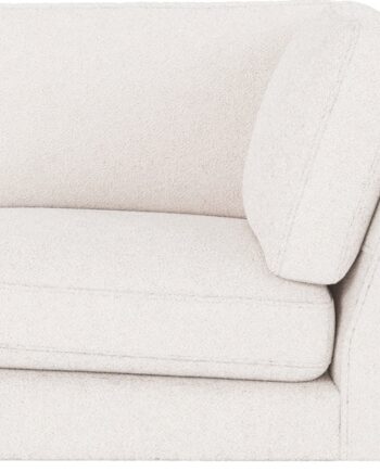 Hjørnemodul Modulsofa Hjørnesofa Rowico Duncan Alice Hvid 103x103x78