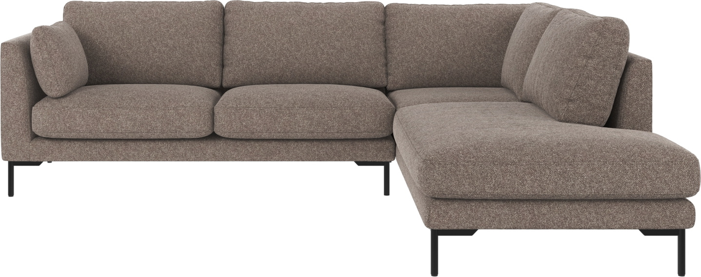 Hjørnesofa Højrevendt Rowico Corwin Fsc Mix Skandinavisk Design Mørk Beige Bobby