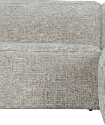 Hjørnesofa Højrevendt Woood Exclusive Bean Naturfarvet Stof L305b175h73