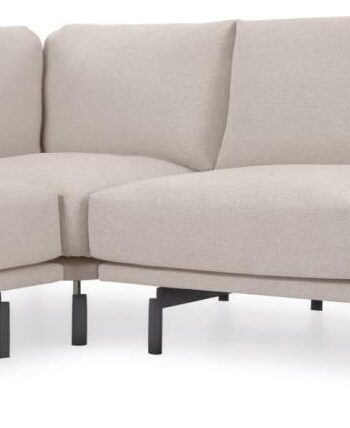 Hjørnesofa Kave Home Galene Personers Polstret Beige 94207267 Moderne Nordisk Bæredygtig