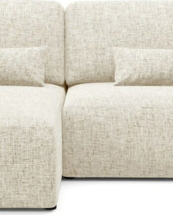 Hjørnesofa Maison Vell Arvello Loungesofa Imo Stof 100 Polyester H86 B207 D148 Sovesofa 190x129 Med Opbevaring Universal Orientering