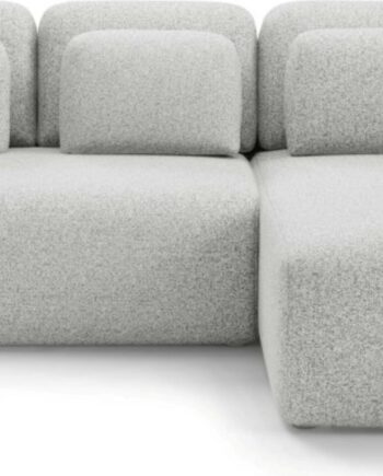 Hjørnesofa Maison Vell Avelon Loungesofa Puente Stof Sovefunktion 240140 Automatisk Udfoldning Opbevaring Vendbar Moderne