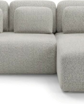 Hjørnesofa Maison Vell Avelon Loungesofa Slidstærkt Puente Stof Sovefunktion 240x140 Vendbar Med Opbevaring