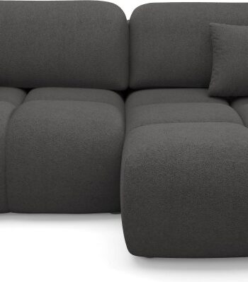 Hjørnesofa Maison Vell Lunelle Loungesofa Quelle Stof Sovefunktion 200x140   Opbevaring Vendbar Moderne Skandinavisk Design