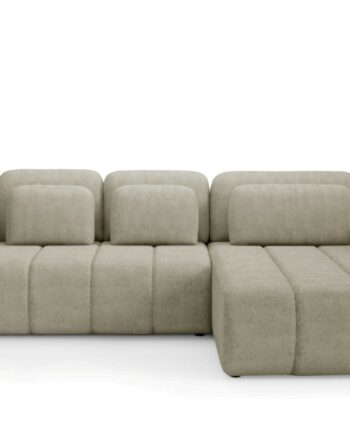 Hjørnesofa Maison Vell Norvella Loungesofa Quelle Boucl Stof 304x190 Sovefunktion 240x140