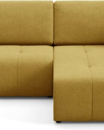 Hjørnesofa Maison Vell Novento Loungesofa H82b244d102 Sovefunktion 200132 Stof Wind 100 Polyester Vendbar Skjult Opbevaring