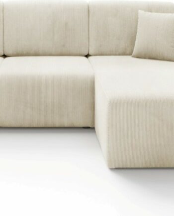 Hjørnesofa Maison Vell Sorella Loungesofa Sovesofa Med Opbevaring Poso Stof B245 D185 Soveflade 200 140