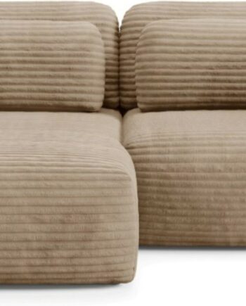 Hjørnesofa Maison Vell Veyra Ambience Stof Loungesofa B270d165h95 Soveplads 200140 Opbevaring