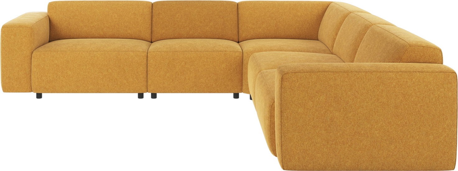 Hjørnesofa Modulopbygget Rowico Willard Gul 100 Polyester 297x297 Skandinavisk Design