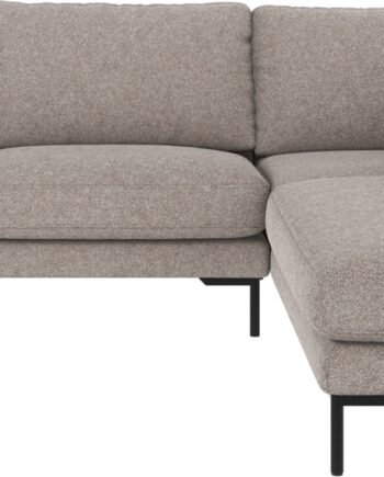 Hjørnesofa Rowico Corwin Højrevendt Grå Sort Bobby Polyesterstof H83b266d226 Loungesofa