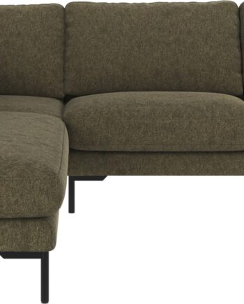 Hjørnesofa Rowico Corwin Venstrevendt Grøn Brenda Stof 266x226