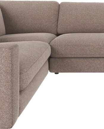 Hjørnesofa Rowico Duncan Beige Modulsofa 325x230 Med High Resilience Koldskum   Zig Zag Fjedre