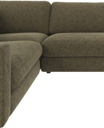 Hjørnesofa Rowico Duncan Brenda Grøn Personers Modulbar Stof 345x233 Fsc Mix