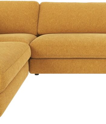 Hjørnesofa Rowico Duncan Brenda Gul Meleret Polyester Modulopbygget 345216 Fsc