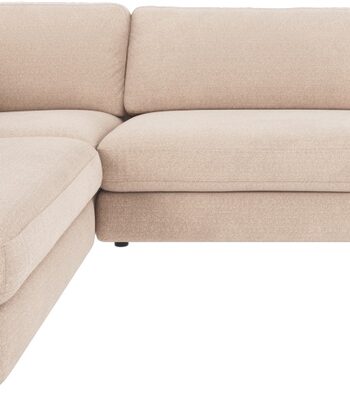 Hjørnesofa Rowico Duncan Formet Lysebeige Rita Polyester Modulsofa 345216