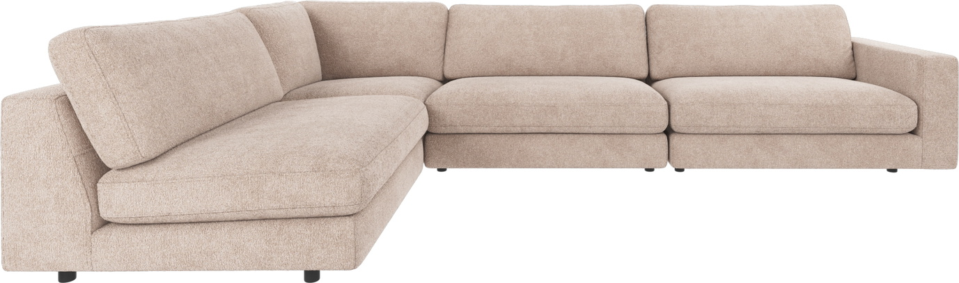Hjørnesofa Rowico Duncan Formet Modulsofa Greg Polyester Lysebeige Fsc Mix Certificeret
