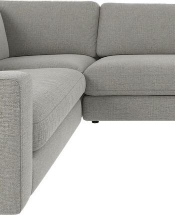 Hjørnesofa Rowico Duncan Mellemgrå Robin Modulopbygget 325x230 Slidstærk Polyester