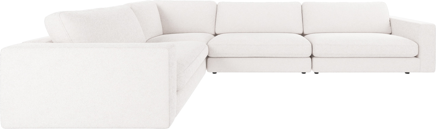 Hjørnesofa Rowico Duncan Modulær Sofa Bobby Hvid Stof 345x233