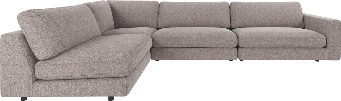 Hjørnesofa Rowico Duncan Modulopbygget Form 345216 Grå Alice 149 Polyester