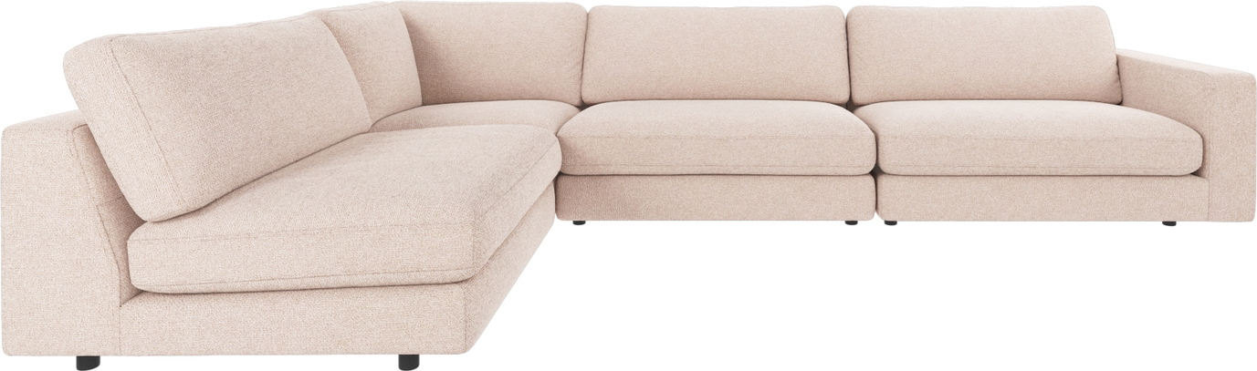 Hjørnesofa Rowico Duncan Modulopbygget Lysebeige Polyester 345x216