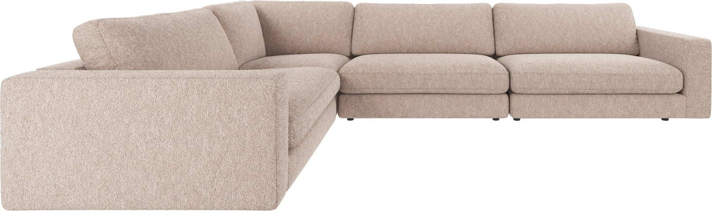 Hjørnesofa Rowico Duncan Modulopbygget Lysebeige Stof Fsc Mix 345x233 Med Koldskum Zigzag Fjedre