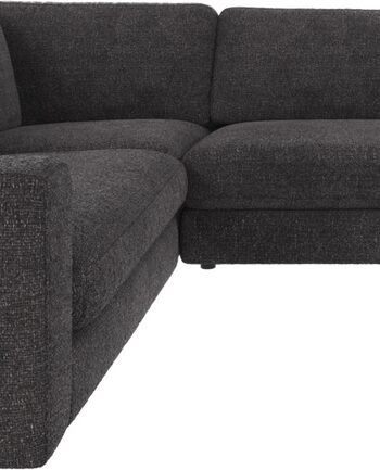 Hjørnesofa Rowico Duncan Modulopbygget Mørkegråt Robin Polyester B325xd230