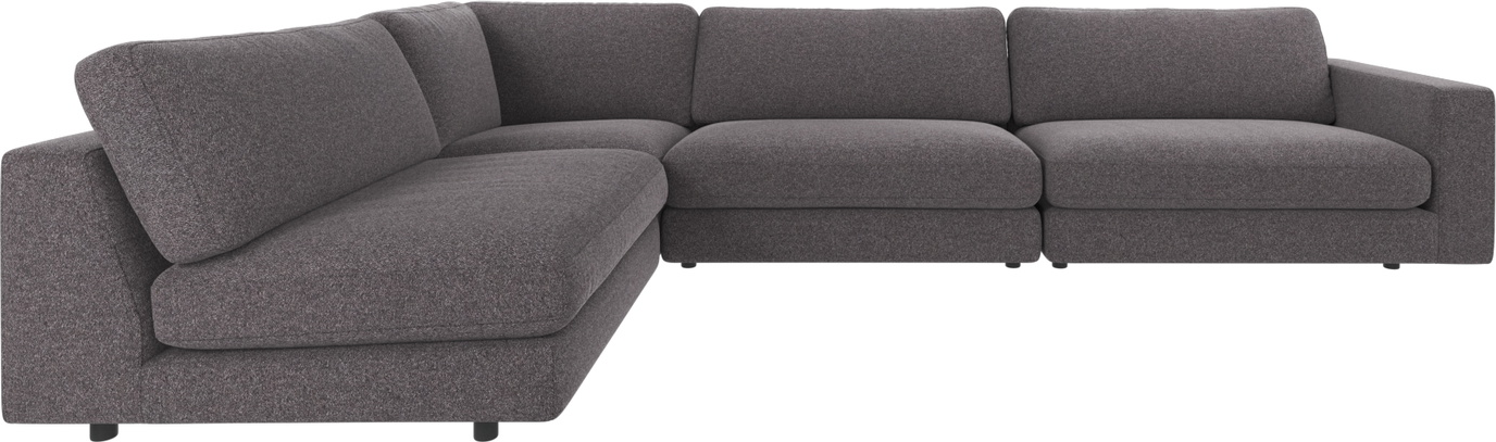 Hjørnesofa Rowico Duncan Modulsofa Brenda Mørkegrå 345216