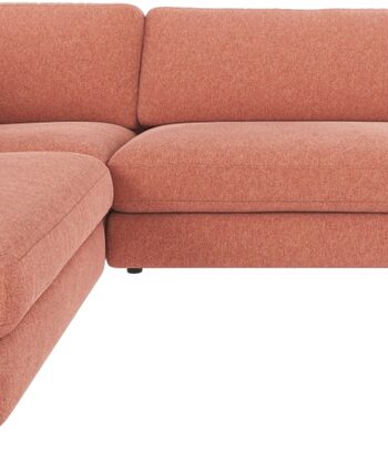 Hjørnesofa Rowico Duncan Modulsofa Brenda Rød 345x216x78