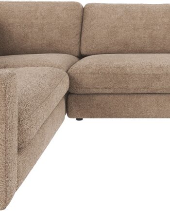 Hjørnesofa Rowico Duncan Modulsofa Gråbeige Robin Slidstærk 100 Polyester