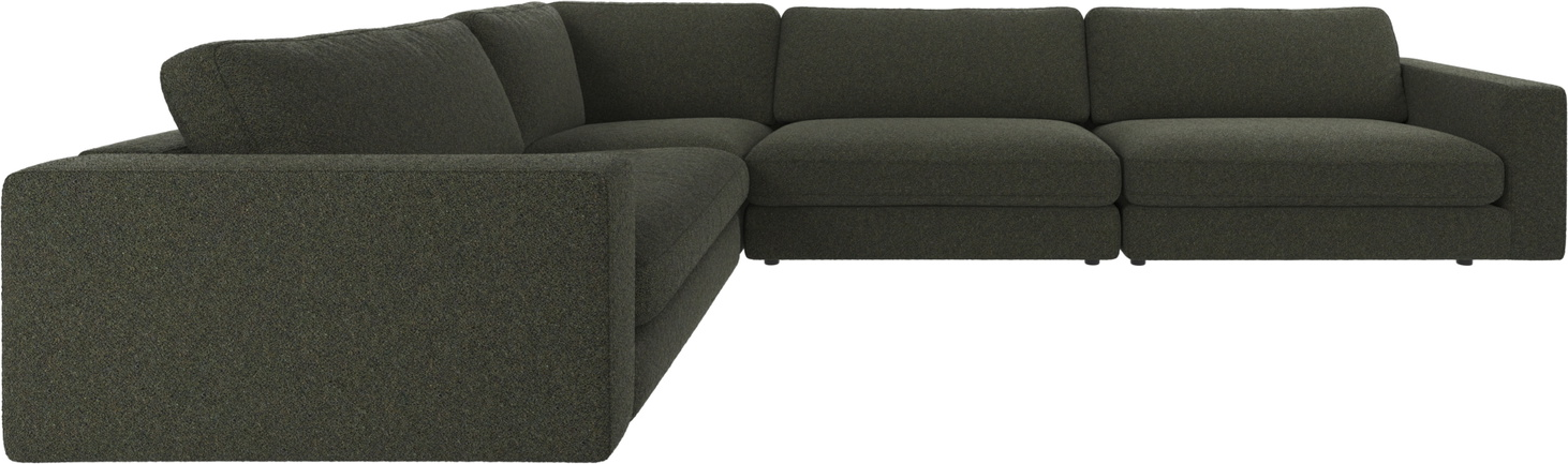 Hjørnesofa Rowico Duncan Modulsofa Grønt Alice 162 Stof Fsc Mix Skandinavisk Design