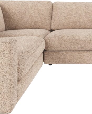 Hjørnesofa Rowico Duncan Modulsofa Lysebeige Anna Stof 325x230 Fsc Koldskum Zigzag Fjedre