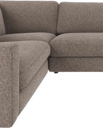 Hjørnesofa Rowico Duncan Mørk Beige 100 Polyester Modulsofa 325230
