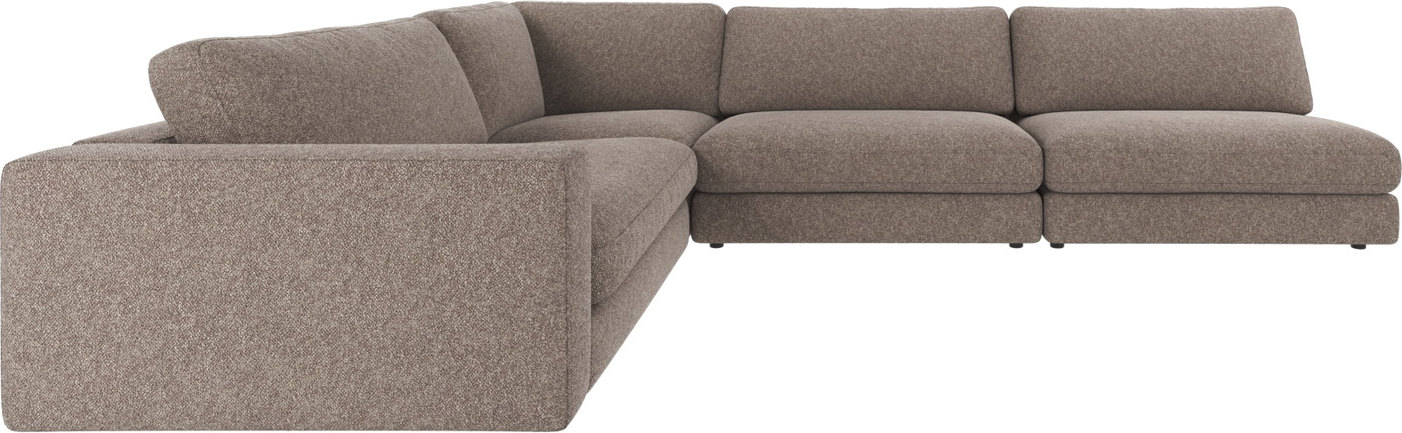 Hjørnesofa Rowico Duncan Mørk Beige 100 Polyester Modulsofa 325230