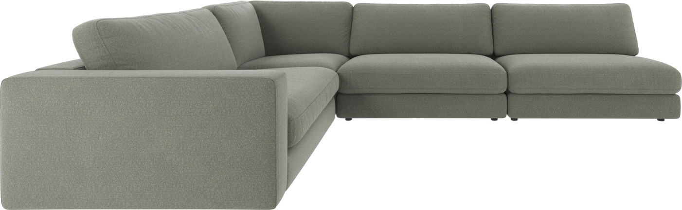 Hjørnesofa Rowico Duncan Rita 158 Grøn Modulsofa 325x230 Nordisk Design