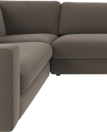 Hjørnesofa Rowico Duncan Rita Mellemgrå Melange Modulsofa 325x230 Skandinavisk Design Fsc Certificeret Høj Komfort